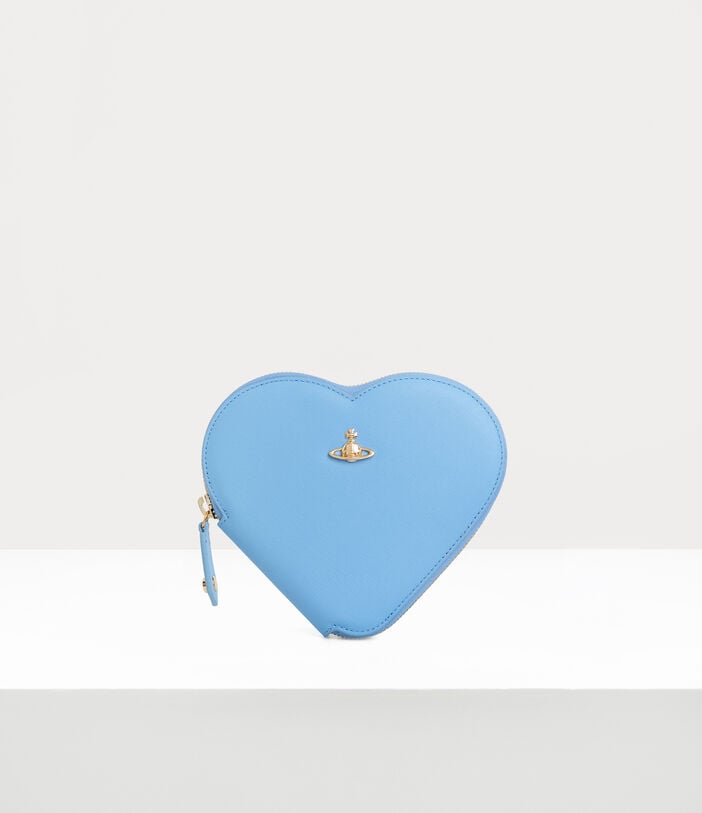 Vivienne Westwood SAFFIANO NEW HEART CROSSBODY BAG